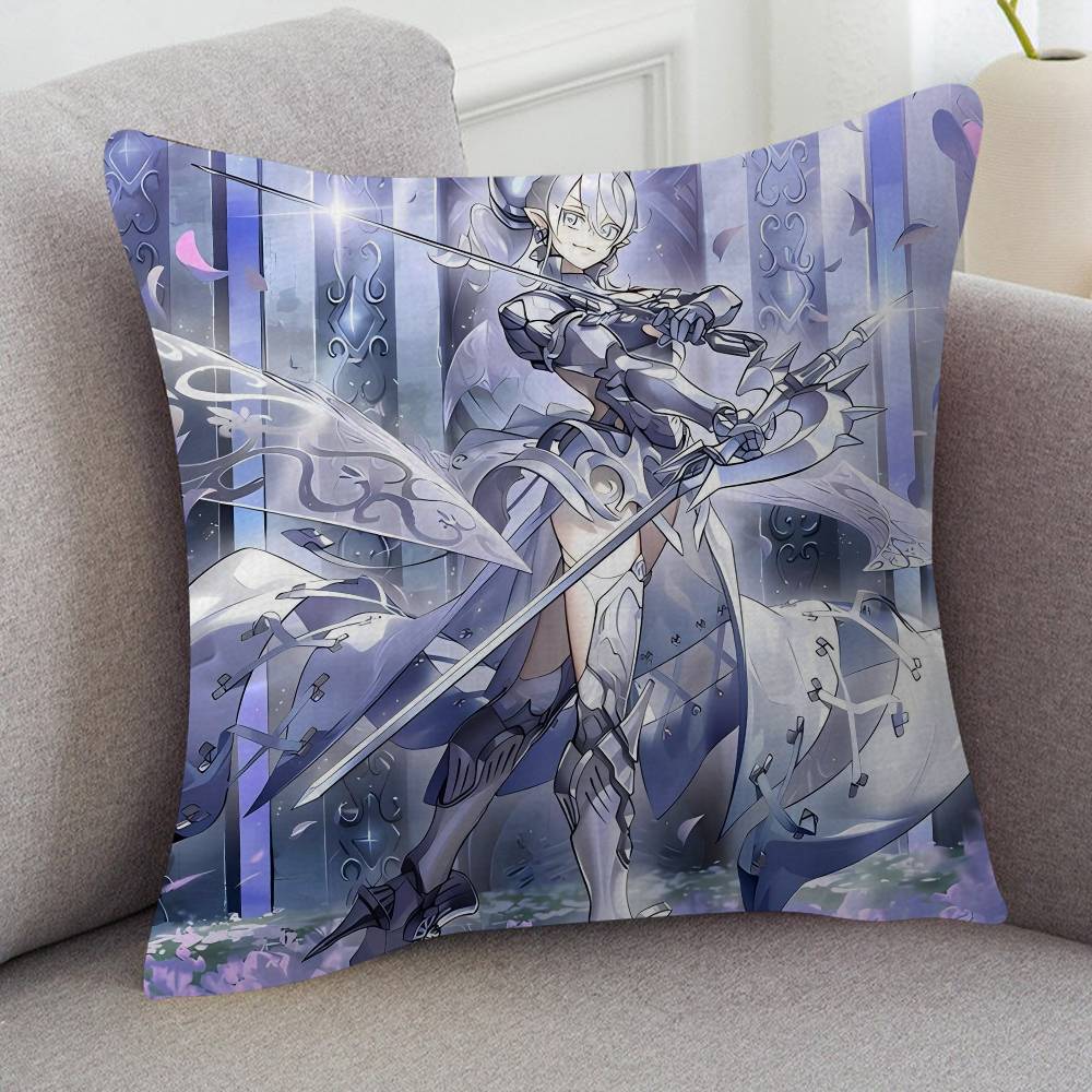 Anime YuGiOh Office Cushion Pillowcase Car Cushion CoverXCM Lumbar Pillowcase Sofa Pillowcover