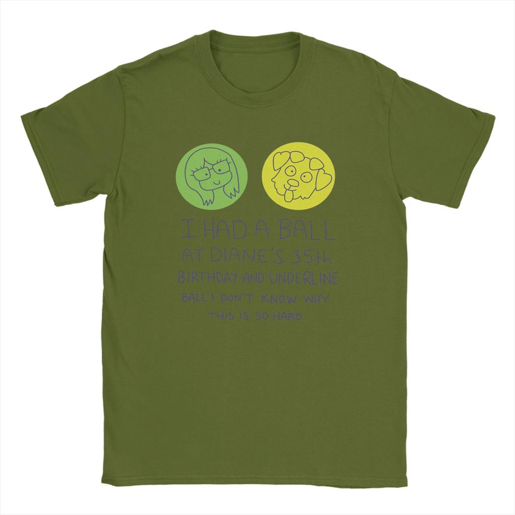 Men's I Had a Ball at Dianes 35th B-BoJack H-Horseman T Shirt I Had a Ball at Dianes 35th 100% Tee Shirt Gift Idea T-Shirt