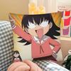 pc Anime AAzumanga DDaioh Pillow Case Fashion Square Pillowcase Bedroom Sofa Room Ins Decoration Leisure