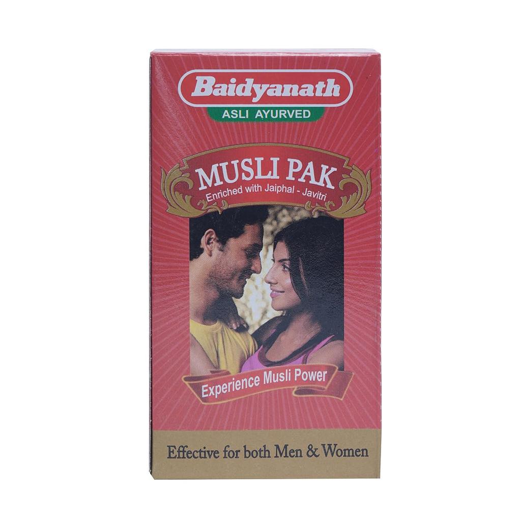 Baidyanath Musli Pak 100 Gram Pack of 1 Ayurvedic Vitality Booster for Strength Energy and Wellness