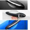 Black Carbon Fiber Car Handle Or ABS Chrome Door Handles Cover for Peugeot 208 MK1 2012~2018 Car Accessories Styling GTI Active