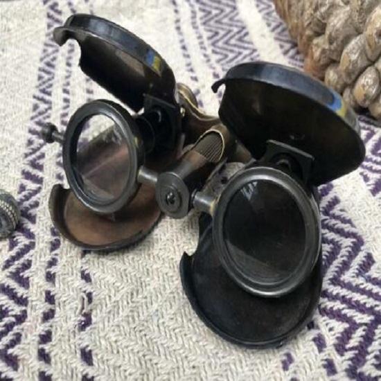 Vintage Pirinç Dürbün | Antika Dürbün Denizcilik Aleti Koleksiyonluk Hediye