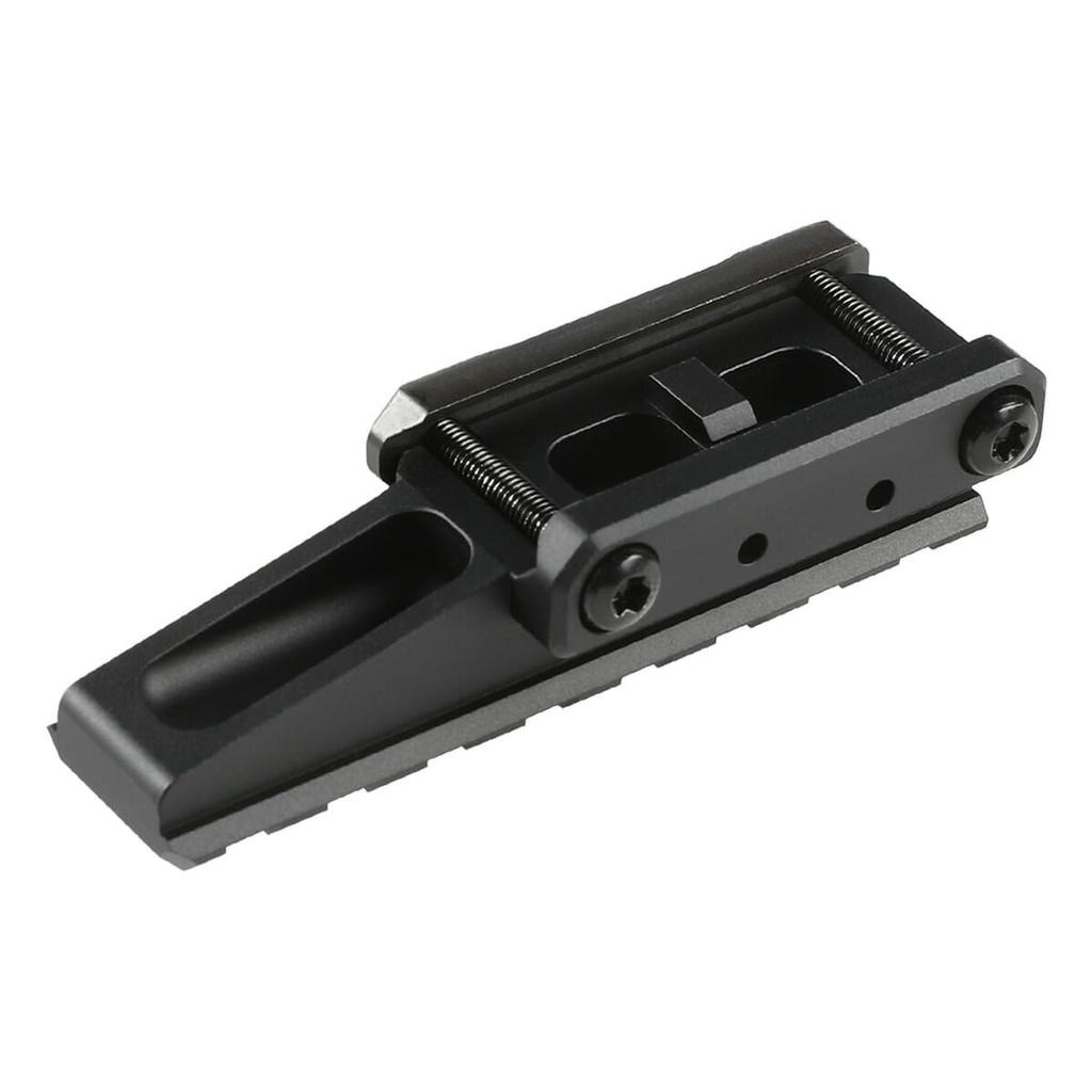 RGW UNITY Type Fast Optic Riser Mount, Black, 20mm Compatible, Holographic Sight, Red Dot Sight, Unity Tactical