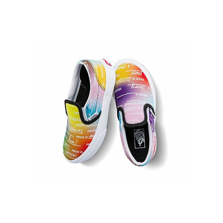 Vans Slip-On Series Casual Low-Top Kids Skate Shoes Kids Sneakers Colorful VN0A7Q5GASA