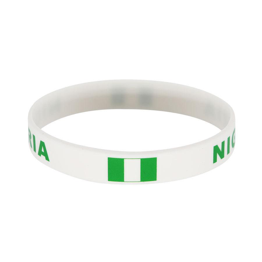 Silicone Wristband Flags: South Africa, Nigeria, Portugal, Japan, Sweden