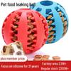 Dog Bite-Proof Watermelon Toy Ball: Teething & Self-Entertainment Food-Dispensing Ball for Boredom Relief