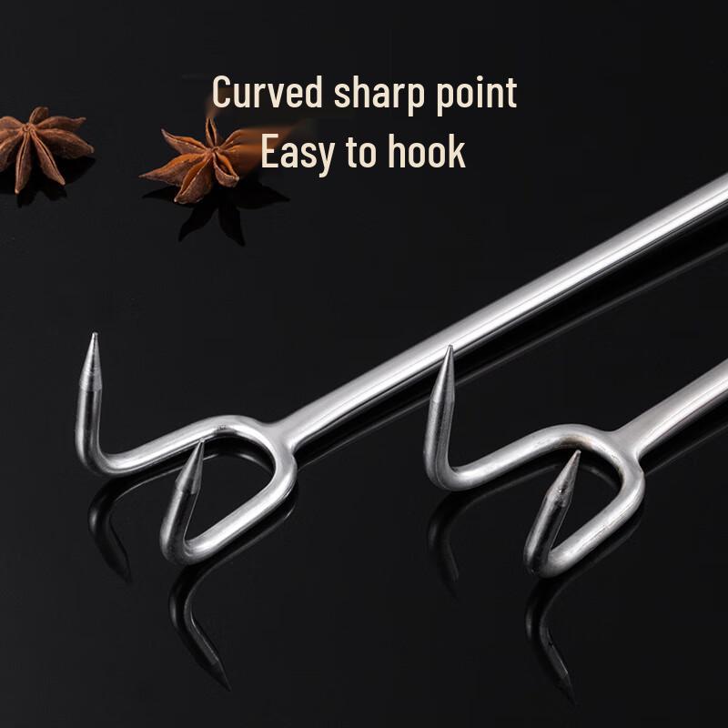 304 Stainless Steel Long-Handle Meat Hook