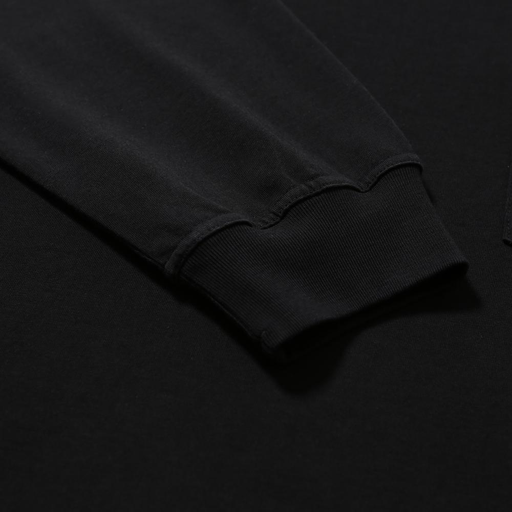 MOIF [Aw25] Baggy Mockneck L/S Tee / Black