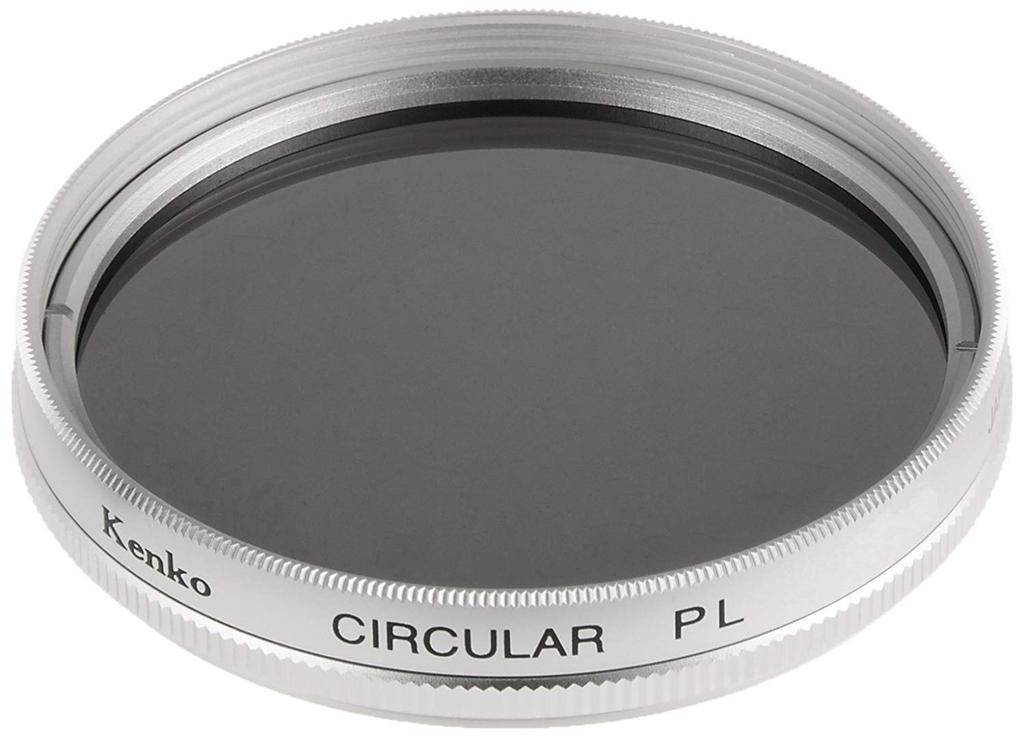 Kenko PL Filter Circular PL 58mm Silver Frame for Contrast Removal 058121 Increase/Reflection