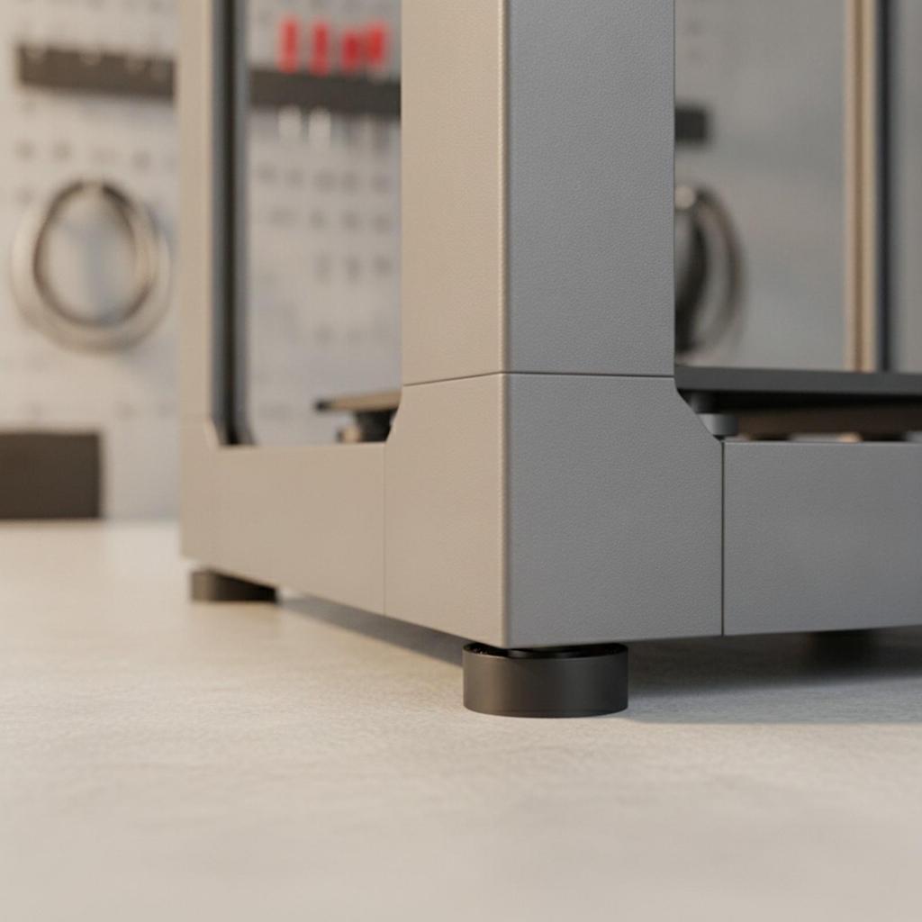 4 Pieces Additive Manufacturing Printer Feet Easy to Install Rubber Safeguarding