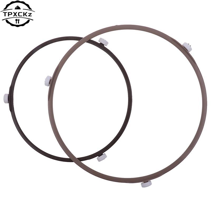 1 Stück Mikrowellenherd Drehteller Halterung Kreis Drehbarer Ring Stütze Rollenhalterung Glas Drehteller Grundplatte Tablett Halter Ständer
