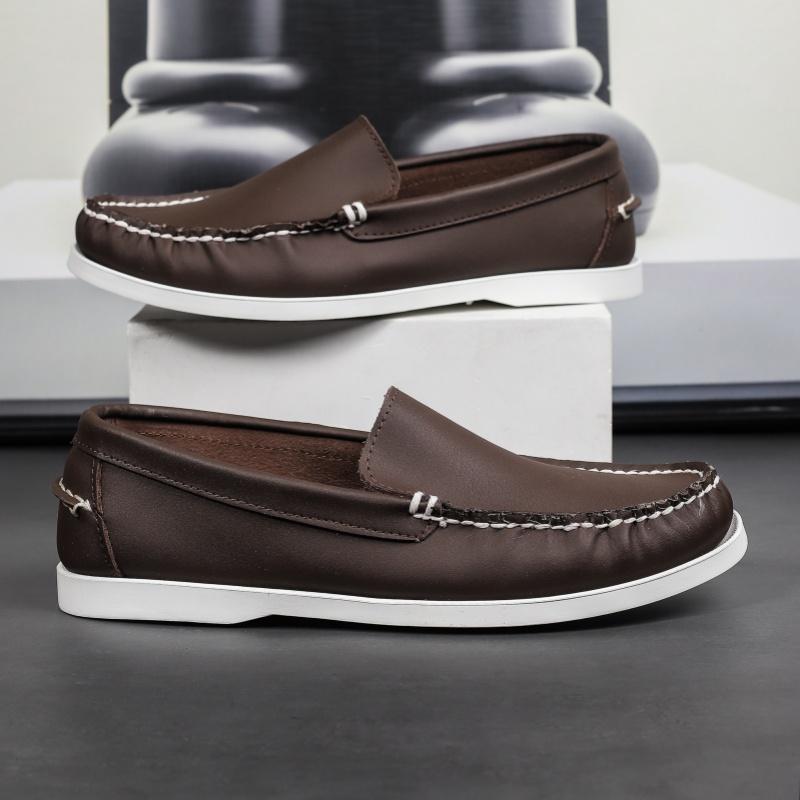 Fashion Luxury Brand Mens Loafers Summer Comfy Slip On Driving Casual Shoes Breathable Outdoor Dress Boat Shoes for Men Formal Mocassin