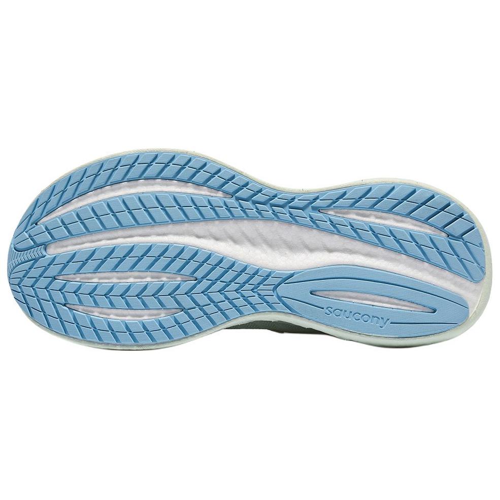 Saucony Triumph 22 Comfortable Soft Supportive Rebound Low-Top Training Long-Distance Running Shoes Women sneaker Light-Green S10964-605