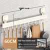 Punch-Free Movable Wall-Mounted Rack for Kitchen and Bathroom