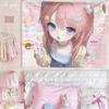 Retro JapaneseStyle Anime Girl Wall Hanging Girl kawaiiInspired Tapestry Wall Decoration Tapestry for Student Dorms Bedrooms