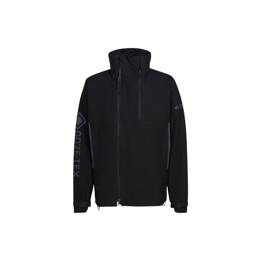 Adidas MYSHELTER Jackets Unisex Black Stand Collar Moderate Other HG6033