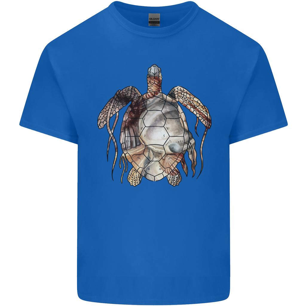 Turtle Art Unisexs Light Cotton TShirt