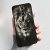 Cute Little Panda Pattern For ZTE Nubia RedMagic 8S Pro 5G / 8S Pro+ 5G Case Shockproof Soft Black Cartoons Painted Casing