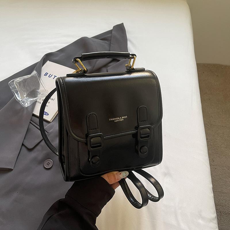 Wholesale Hot Sale Leisure Niche Premium Sense Portable Small Square Bag Women's Versatile Commuter Foreign Style College Style Backpack