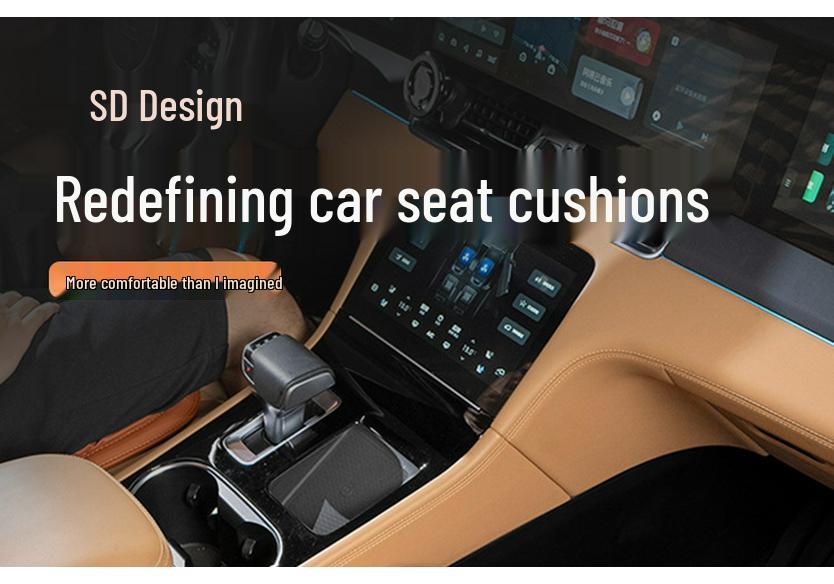 Xiaopeng G3i/G9/P5/P7 Four-Season Seat Cushion: Stain-Resistant Leather Interior, Single-Piece Three-Set