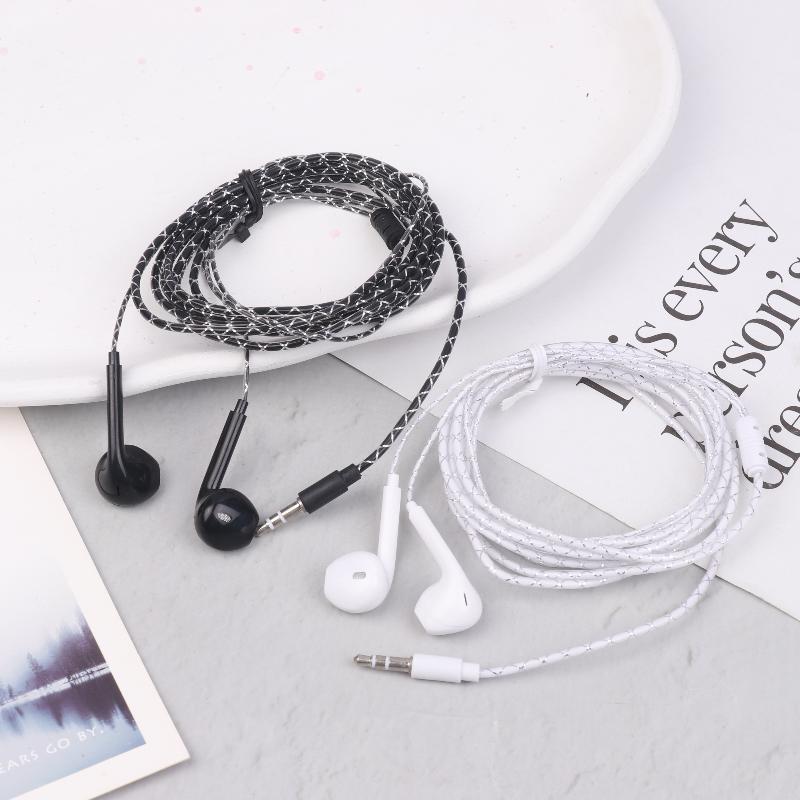 2M/3M Cable Length Wired Earphones In Ear Monitor Music Game Earbuds Headphone 3.5Mm Heavy Bass Headset