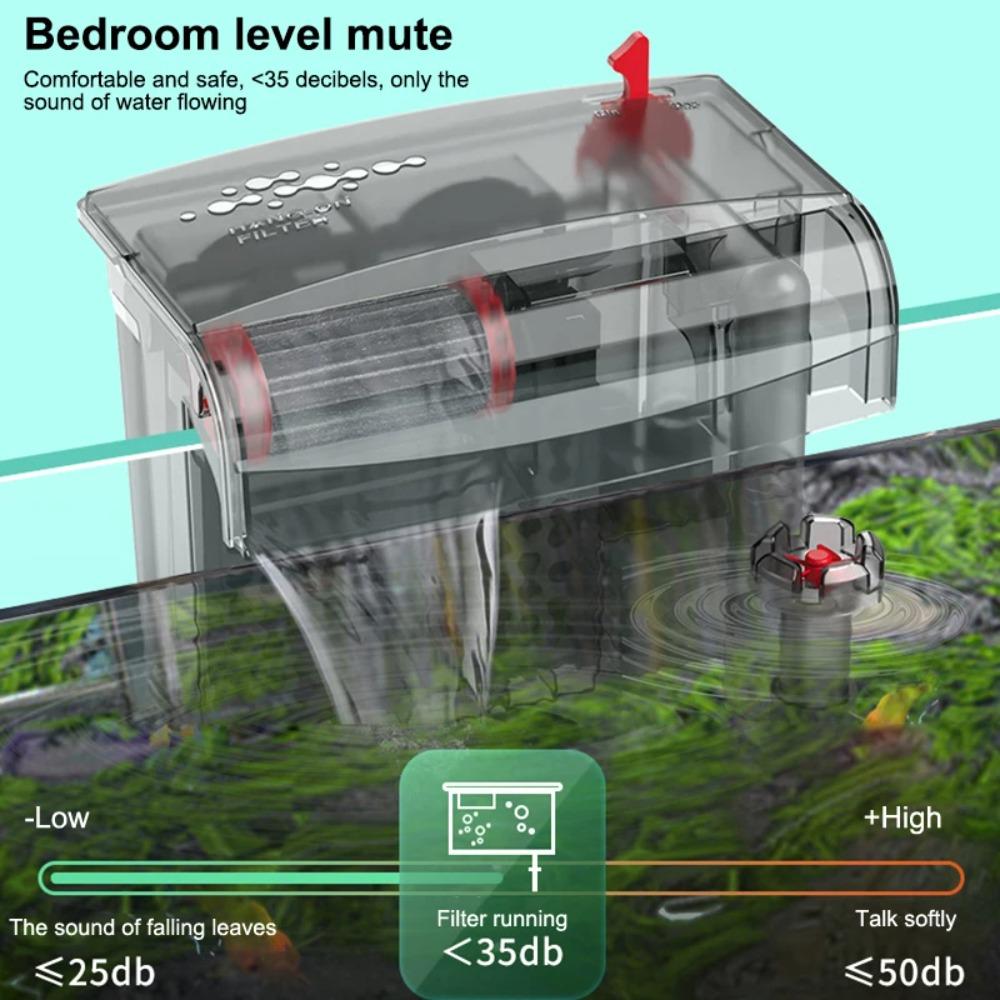 Strong Filtration Water Purification Pump Silent Operation Wall-Mounted Filter Water Circulation