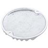 Kijima Motorcycle Parts Cover Dynamo Cover Aluminum for CB400F Engine HONDA Silver Dress-up Air-Cooled 101-0272