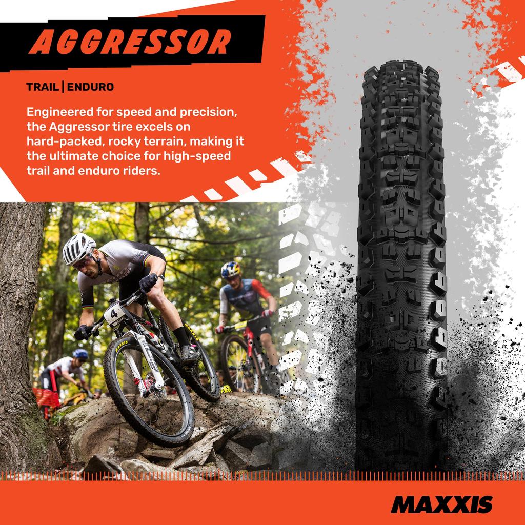 MAXXIS AGGRESSOR WT/EXO/TR Tubeless Ready MTB Tire 29x2.5