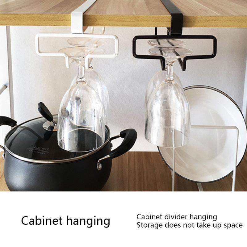 Weinglasregal Unter Schrank Kelchhalter für Zuhause Wohnmobil Minibar Küchenaufbewahrung