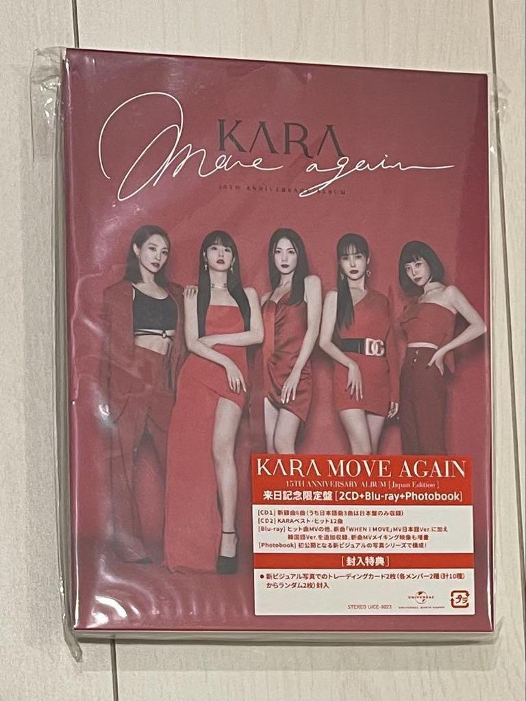 [USED] KARA MOVE AGAIN 2CD+Blu-ray+Photobook with trading card