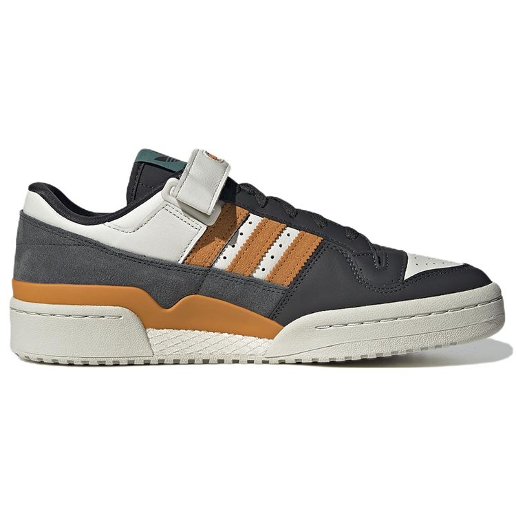 Adidas Forum 84 Low Orbit Grey Focus Orange Unisex Sneakers Carbon GX2161