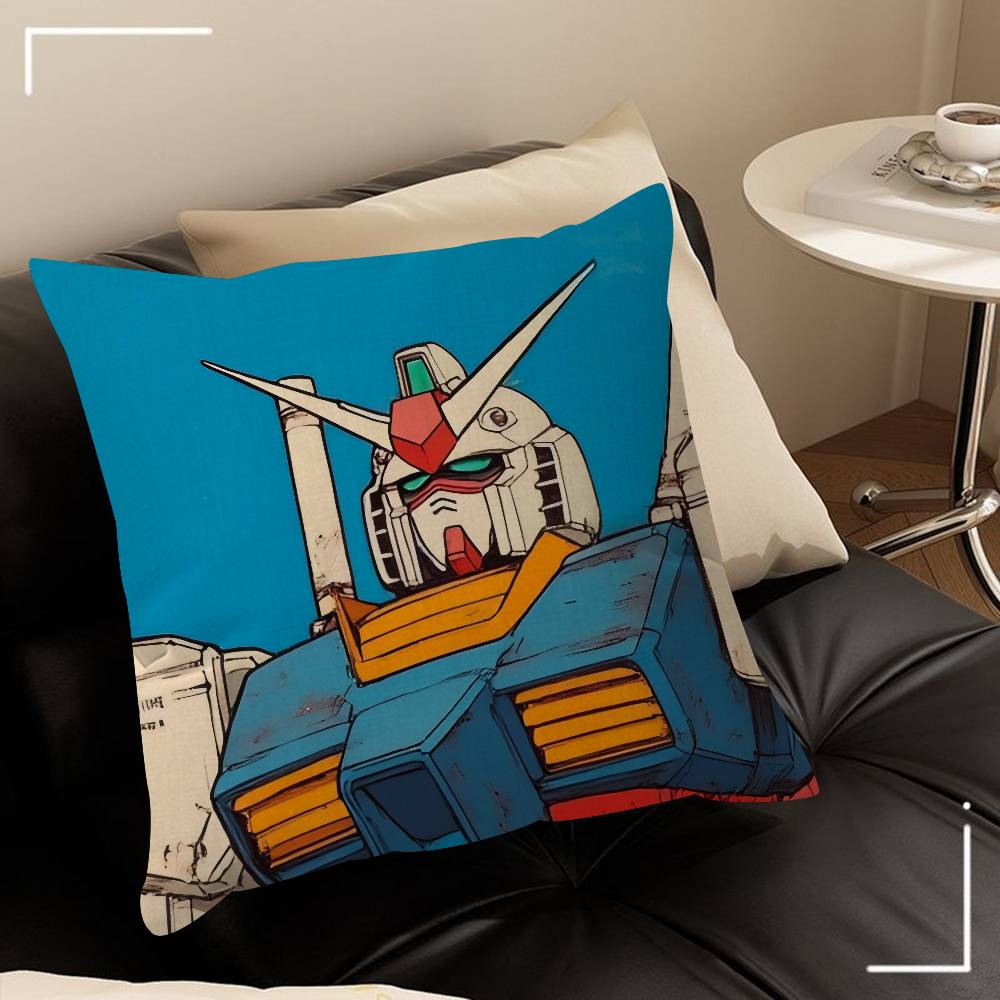 Anime cool g-g-GUNDAM classic  Maple Design Cushion Cover Happy Autumn Harvest decor Holiday Decorati Pillow Cover