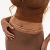 New Minimalist Double-layer Bead Waist Chain for Women, Versatile and Sexy Body Chain