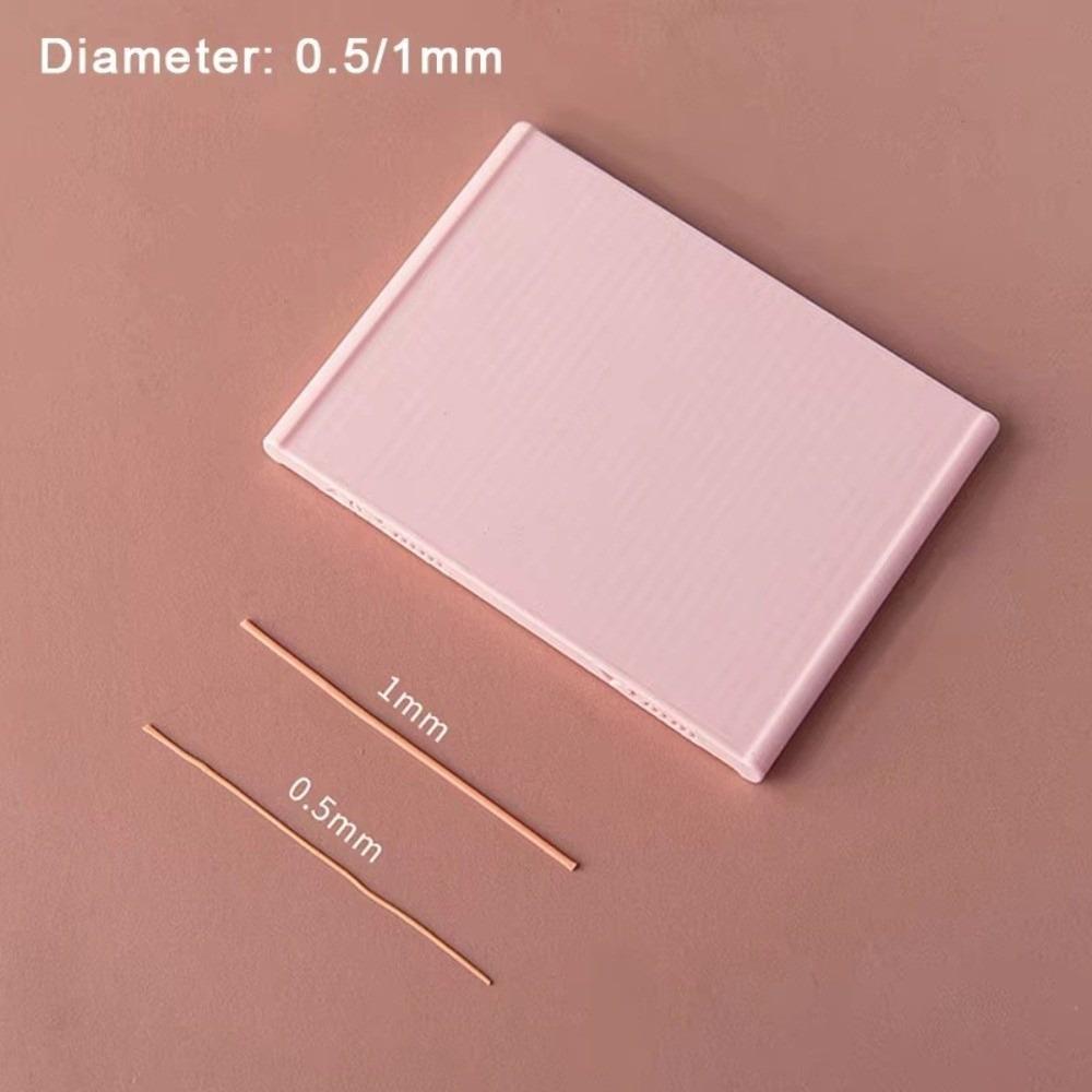 0.5-5mm Clay Strip Rolling Mold Multi Thickness Lightweight Polymer Clay Tool Easy Operation DIY Hand Rolling