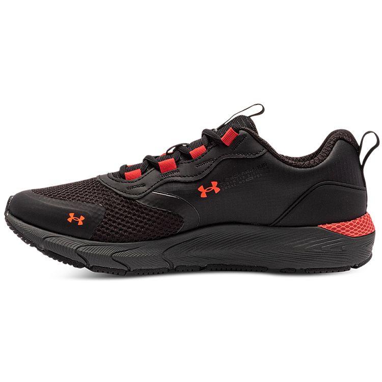 

Under Armour Comfortable Sports Fabric Synthetic Leather Low Top Running Shoes Unisex Sneakers Black Red 3024864-002 43