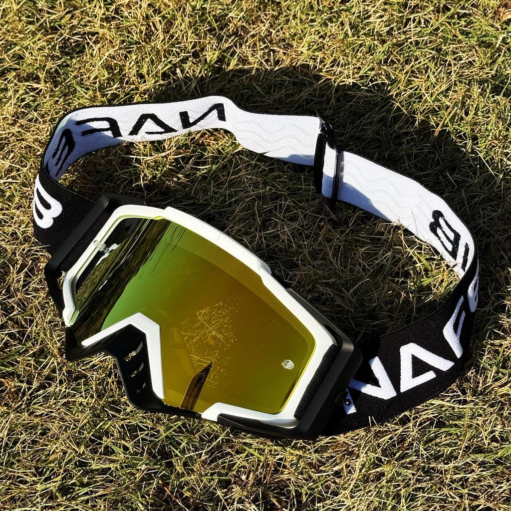 High-quality motorcycle riding goggles, UV protection, dustproof, off-road helmet goggles, downhill windproof glasses