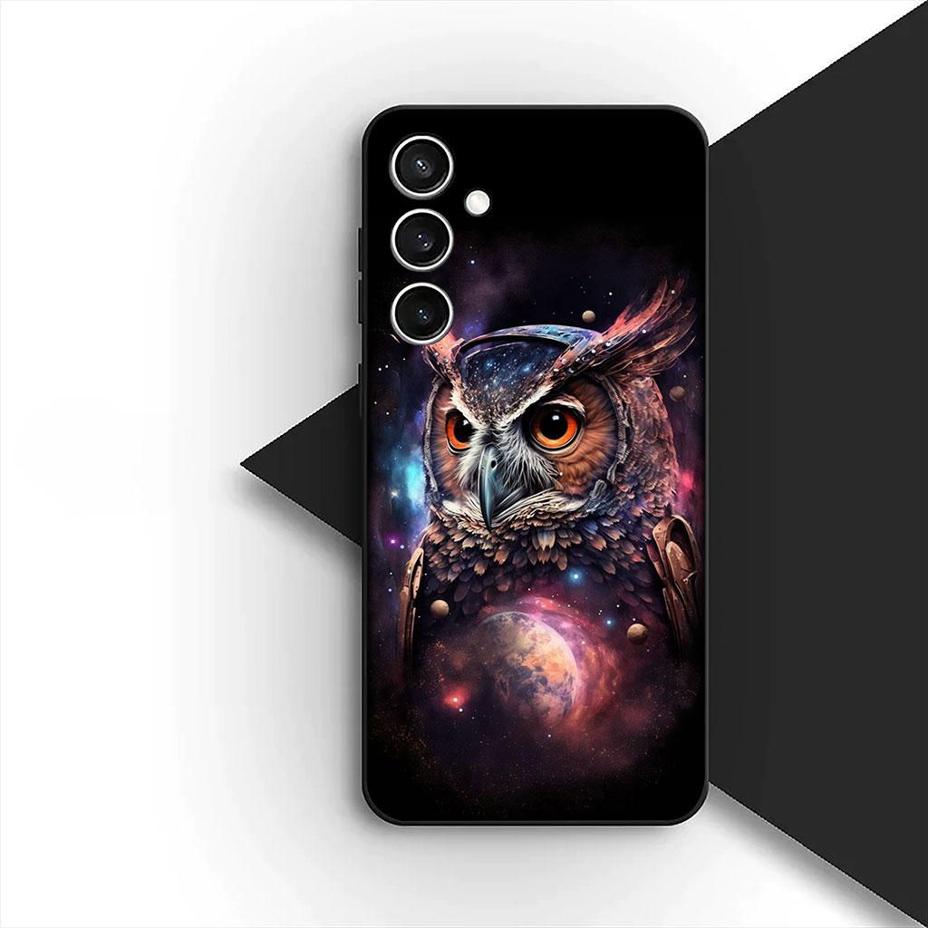Casing Phone Cover for Xiaomi Redmi Note 12 11 10 A3 Pro 10A 10C 12C Note12 5G 4G Case  Bird Owl Animal
