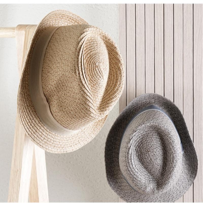 DaiSo Men S Summer Two Tone Fedora