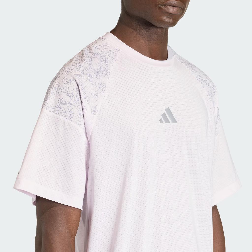 Adidas Adizero Tokyo Sports Pullover Round Neck Short Sleeve Running T-Shirt Men Tops KE4396