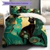Cartoon Pattern Bedding Quilt Set Quilt Cover Pillowcase Home Decoration Birthday Gift (1 * duvet cover + 2 * pillowcase, without core)