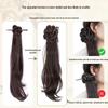Women's Simulated Hair Braided Ponytail Wig - National Style Qipao, Cool and Stylish Chinese-Inspired Design