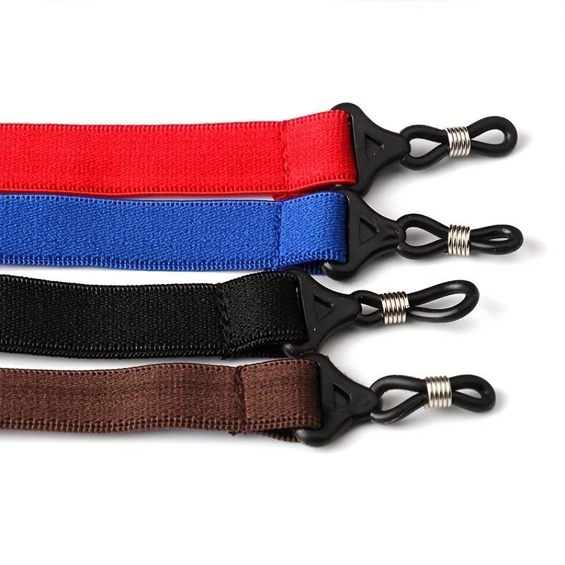 1 pièce-support de cordon pour lunettes antidérapant, cordon pour lunettes de sport réglable, lanière chaîne pour lunettes