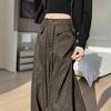 Women's Vintage High-Waisted Loose Leopard Print Wide-Leg Pants