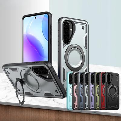 Für Samsung Galaxy A56 A55 A35 A36 A25 A26 A14 A15 A16 A17 A05 A06 A05s Handyhülle Magnetständer Tpu+Pc Stoßfest Hartschale