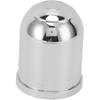 Trailer Hitch Ball Coupler Cover Tow Bar Chrome Plated Cover for 50mm 2in 1‑7/8in Hitch Balls for Trailer Off Road Vehicle