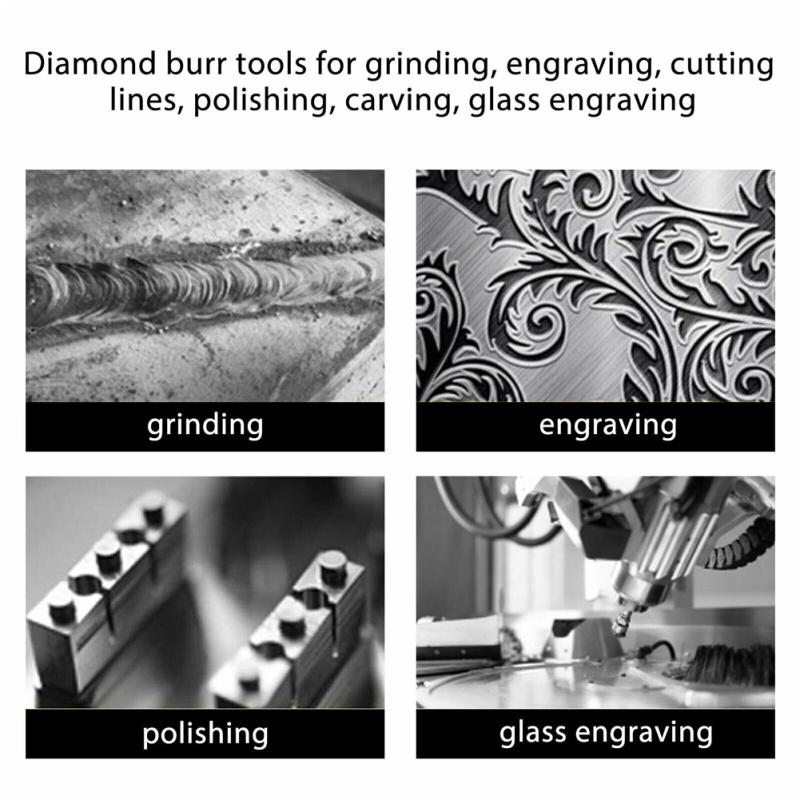20pcs/set 120 Grinding Cutting Engraving Drill Bit Set For Dremel Rotating Tool