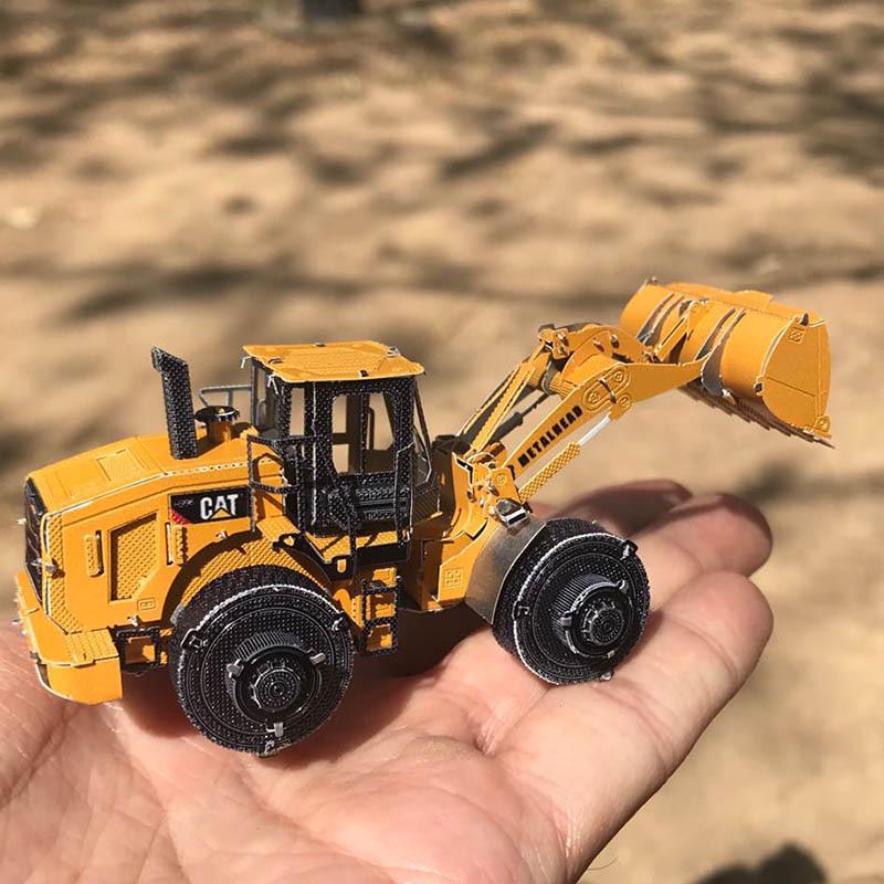 

3D Металлическая Модель Инженерной Машины - Бесклеевой DIY Стереоскопический Пазл-Игрушка
