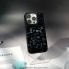 Cool Formula Equation Cool Pattern Phone Case for iPhone 17 16 E 15 14 13 12 Pro Max Sheepskin Silver-edged Protective Case