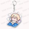 Beliebte Anime Alien Bühne Chibis Musik Schlüsselanhänger für Zubehör Tasche Luka Ivan Till Mizi Hyuna Sua Schlüsselanhänger Schmuck Fans Geschenke