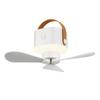 2-in-1 Camping Fans USB Rechargeable Cable Ceiling Hanging Fans Light Adjustable LED Fan Lights for Tent Travel BBQ Fishing